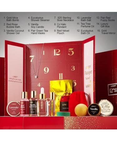 Birthday & Anniversary Gifts for Her | 12-Day Beauty Surprise Set | Spa & Bath Gift for Women & Men - Buy Online on GoSupps.com