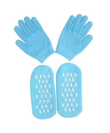 SOESFOUFU Gel Socks for Moisturizing Hand Plant Essential Oils Moisture Gloves Beauty Plant Essential Oils Spa Gel Socks Silicone Socks Lotion Gloves Moisturizing Hand Gloves Dry Cosmetic medium