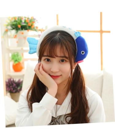 Mikinona 1 PC Puffer Fish Headband Stuffed Animal Headband Makeup Hair Band Stuffed Animal Head Hoop Creative Hair Party Hair Hoop Photo Hair Hoop Hair Ties Plush and Pp Cotton - Buy Online on GoSupps.com