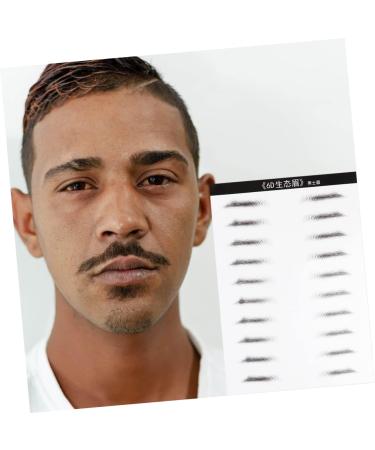 Balacoo 2 Pairs Stickers Waterproof Makeup Supplies Eyebrow Makeup Stickers Template Water Proof 6d The Lazy - Buy Online on GoSupps.com