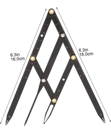 NOLITOY 5 pcs Stencils Measuring Metal Generation Positioning Second Tool Steel Stainless 25x5x0.6cmx5pcs Blackx5pcs - Buy Online on GoSupps.com