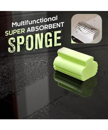 3Pcs Multifunctional Strong Water Absorption PVA Cleaning Sponge Multifunctional Household and Car Cleaning Sponge Rubbing Cotton for Kitchen Furniture Bathroom Dish (Pink) Green Pink Yellow - Buy Online on GoSupps.com