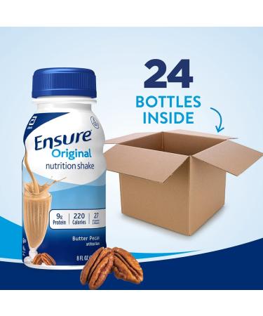 Ensure Original Nutrition Shake â€“ Meal Replacement with Immune Support, Banana Nut, 24 Count - Buy Online on GoSupps.com