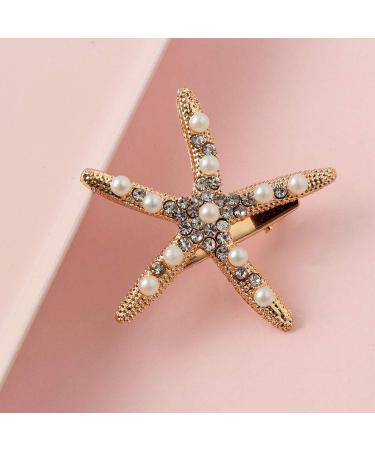 4 Pcs Starfish Hair Clip Set - Bridal & Flower Girl Wedding Accessories - Buy Online on GoSupps.com