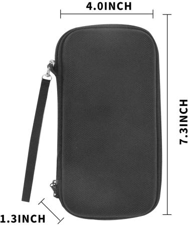 Hojaster Diabetic Supplies Travel Case - Glucose Meter Storage Bag Organizer for Diabetes Testing Accessories - Black - Buy Online on GoSupps.com