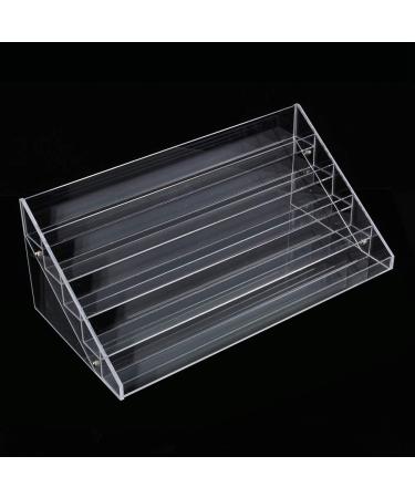 EVTSCAN Latest Acrylic Lipstick Jewelry Display Stand Nail Polish Rack 5 Clear Layers Makeup Cosmetic - Buy Online on GoSupps.com