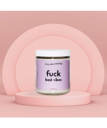 Cool Girl Candles | Strong Sage & Lemongrass Scented Candle | All-Natural Coconut Soy Wax | Clean Burning | Funny Gifts for Home Fragrance | 8.5 fl oz - Buy Online on GoSupps.com