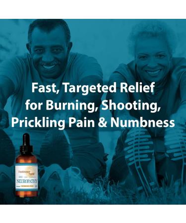 Frankincense & Myrrh Neuropathy Rubbing Oil - Pain Relief 2 fl oz (59 ml) - Buy Online on GoSupps.com