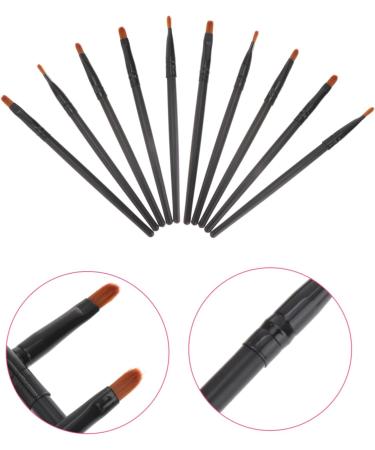 Healeved 10pcs Nose Shadow Brush Travel Blush Brush Makeup Concealer Brush Makeup Wooden Handle - Buy Online on GoSupps.com
