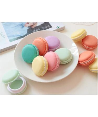 SECOWEL 12 Mini Cute Colorful Macaron Jars - Headphone Earrings SD Card & Cosmetic Storage Organizer - Buy Online on GoSupps.com