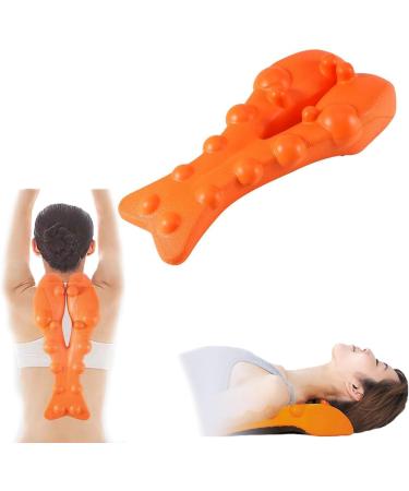 Triggerpunkt massage device Original back extensor neck pillow massage device back neck massage device for neck and shoulder tension upper back massage point trapezius and neck massage device