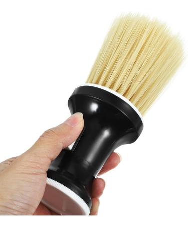 Beavorty Neck Duster Barber Neck Brush Loose Hair Brush Broken Hair Cleaning Brush with Wooden Handle Barber Shop Accessories - Buy Online on GoSupps.com