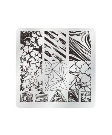 VNC Nail Stamping Plates Set - 12pcs Nail Plates, 1 Stamper, 1 Scraper, Storage Bag | Nail Art Template Image Plate Stencil Nails Tool Set - Buy Online on GoSupps.com