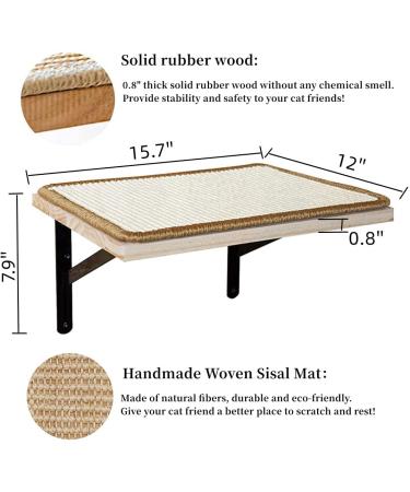 Wall-Mounted Cat Hammock & Climbing Stairs - Sleeping, Playing, and Climbing - Supports 40 Pounds - Universal for Winter & Summer - Buy Online on GoSupps.com