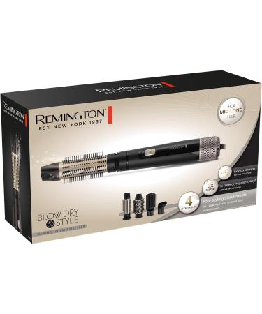 Remington Blow and Dry Caring Air Styler with 4 Attachments - 1000 Watts - Black - Buy Online on GoSupps.com