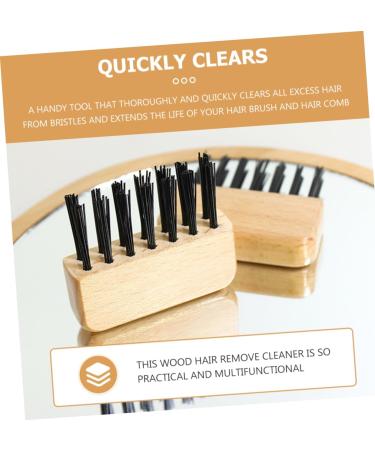 DOITOOL Ensemble Doutils De Nettoyage De Brosse Cheveux 3 Pi ces Peigne pilateur Peigne Brosse De Nettoyage De Cheveux 6.2X5.4X1.5CM couleur assortie - Buy Online on GoSupps.com