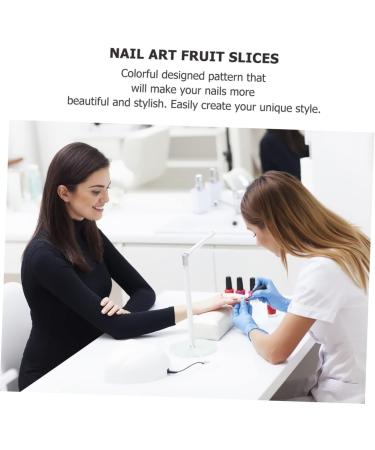 DOITOOL 4800 Pcs 12 Fruit Sliced nail Art Accessories Resin Flatback Beads Nail Fruit Slice Flower Nail Decals Nail Art Decorations Makeup Tools Nails Decoration Scrapbook Flowers - Buy Online on GoSupps.com