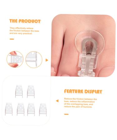 FRCOLOR Nail Tools 3 Pairs - Clip Board & Divider Nursing Care Set for Men - Toe Separator & Foot Valgus Protector - Thumb Splint - Buy Online on GoSupps.com