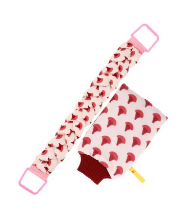 Hemoton 1 Set Bath Towel Body Scrub Bathing Exfoliating Mittens Exfoliating Bathing Gloves Bath Exfoliating Gloves for Shower Back Rub Artifact Take a Bath Coarse Sand Cloth Man
