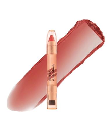 Stick for Cheeks | Double Head Stick Makeup with Brush | Buildable LightMakeup for Most Skin Tones All Day Wear Blends Perfectly onto Skin