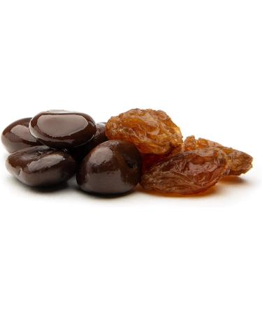 Dark Belgian Chocolate Covered Raisins Sultanas | Dairy Free | Vegan | Gluten Free - 650g - Buy Online on GoSupps.com