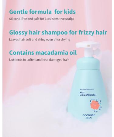GOONGBE Kids' Silky Shampoo - Korean Kids Hair - Floral - 10.1 Fl Oz. - Buy Online on GoSupps.com