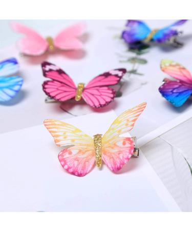 42-Piece Colorful Glitter Butterfly Hair Clips for Women, Girls, Teens - Party Favors (Fresh Patterns) - Buy Online on GoSupps.com