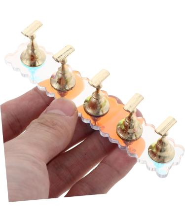 minkissy 2 Sets Nails Tool Show Rack Nail Painting Stand Nail Stand for Press on Fake Nail Holder Press on Nail Holder Nail Stands Nail Art Kits Fake Nail Stand Accessories Acrylic Metal - Buy Online on GoSupps.com