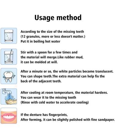 2 Pairs Temporarily Adjustable for Men and Women Beautiful Smile(White) - Buy Online on GoSupps.com