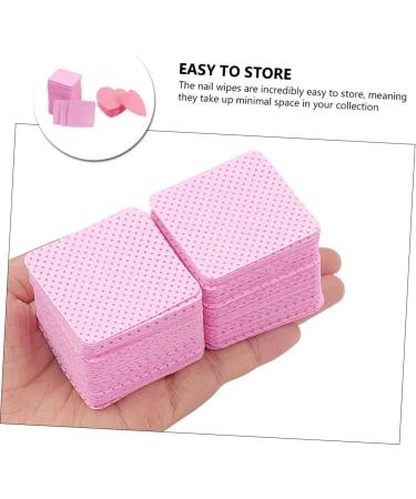  SOESFOUFU 400 Sheets Nail Art Supplies and Eyelash 400 Pieces Cleaning Glue for Lashes Nail Polish Remover Glue Wipes Eyelash Extensions Clean - Buy Online on GoSupps.com