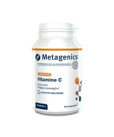 Metagenics Vitamine C - Soutien Immunitaire - Haute Biodisponibilit - R duction de la Fatigue Antioxydant Naturel - Sans Gluten V g talien - 90 Comprim s - 3 Mois