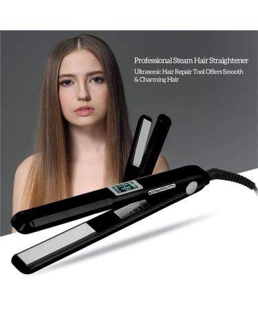 Professional Infrared Hair Care Iron - Hair Treatment Styler with LCD Display for Damaged Hair Recovery - Best Flat Plate Iron - Buy Online on GoSupps.com