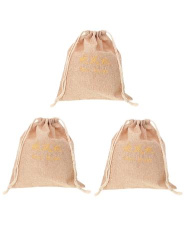 TOVINANNA 3pcs Hair Dryer Storage Bag Hair Blower Bag Cotton Hair Dryer Bag Guest Bathroom Essentials Fabric 29.50X25.50X1.00CMx3pcs Light Yellowx3pcs