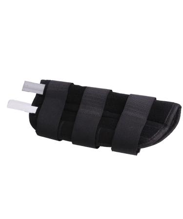 Wrist Support Splint Medium Composite Fabric Structure Black Wrist Belt 16-19 (Left) Left Black