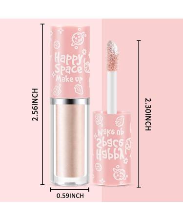 Liquid Glitter Eyeshadow Waterproof | Quick-Drying Long-Lasting Shimmer - High-Impact Highlight #004 | International Shipping - Buy Online on GoSupps.com