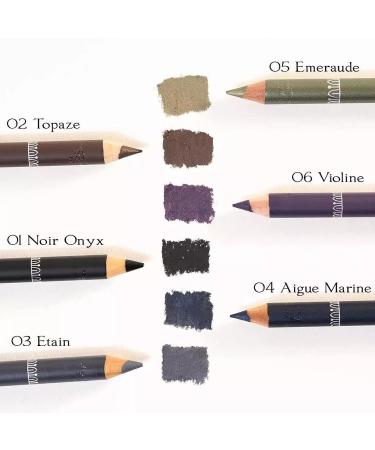 T. Leclerc Long Lasting Precision Eyeliner Pencil in Violine - Smudge Proof Eye Makeup for Waterline & Lash Line - Buy Online on GoSupps.com