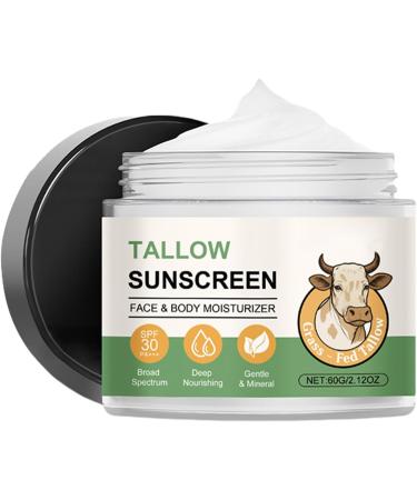 Healthy Sunscreen SPF30 Natural UV Block Lightweight 60g Formula Without White Cast Broad Spectrum Protection for Personal Care Ideal Choice for All Types of Men and - Buy Online on GoSupps.com