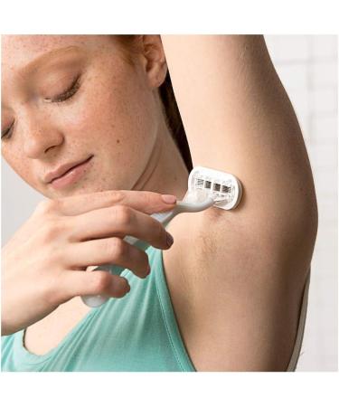 Buy Gillette Venus Extra Smooth Sensitive Razor for Women | Moisture Strip & 6 Razor Blades - International Shipping Available - Buy Online on GoSupps.com