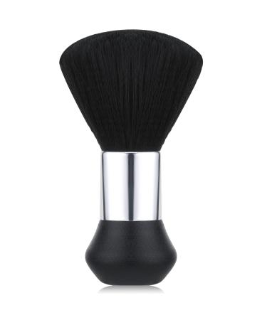 Abeillo Black Neck Brush Hairdresser Cylindrical Soft Nylon Hairdressing Brush for Hairdressers Barbers Hairdressing Salon