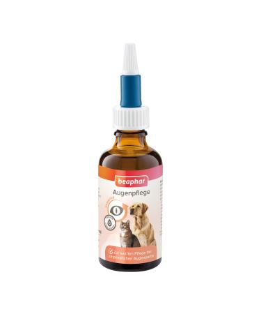 Beaphar - Sensitive Eye Care for Dogs and Cats - For gentle care Sensibler skin areas - with noticeable additives - 0% alcohol - 50 ml lotion