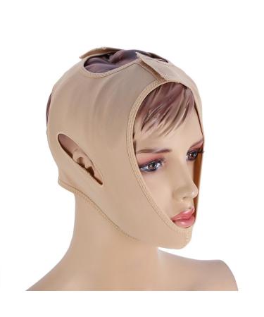 Losing face linen cheek bandage V-face lifting and lifting reusable breathable face lifting bandage for double chin facial care