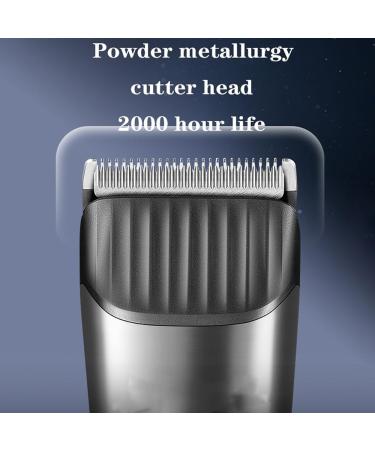 Professional Stainless Steel Hair Clippers for Men - Rechargeable Electric Hair Trimmer & Beard Clipper - Buy Online on GoSupps.com