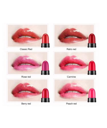Qkiss 12 Colors Lipstick - Moisturizing Waterproof Matte Lipgloss | Long Lasting Makeup | International Shipping - Buy Online on GoSupps.com
