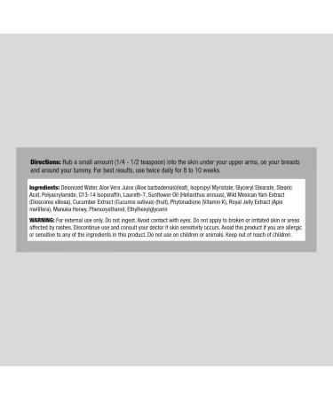 Piping Rock Wild Yam Cream - 4 oz | Non-GMO Gluten Free | Balanced Hormones for Men & Women - Buy Online on GoSupps.com