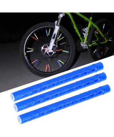 Keenso 4 Packs Reflective Spoke Bike Wheel Rim Strip - 48 Pcs, Mountain Bike Steel Wheel Reflectors for Safe Night Riding - Buy Online on GoSupps.com
