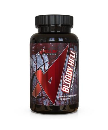 Apollon Bloody Hell - 3 Stage Pump & Nitric Oxide Maximizer with Nitrosigine VasoDrive-AP and CellFlow6 | 80 Capsules