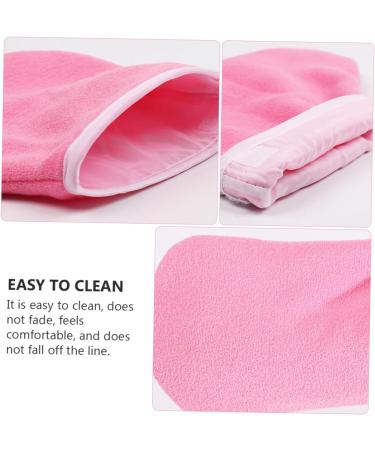 Mikinona 4 Pairs Hand and Foot Mask Fabric Paraffin Socks Moisture Glovesfor Dry Hand Foot Spa Covers Paraffin Bags Hand Spa Gloves Paraffin Wax Gloves Spa Socks Thicken Towel - Buy Online on GoSupps.com