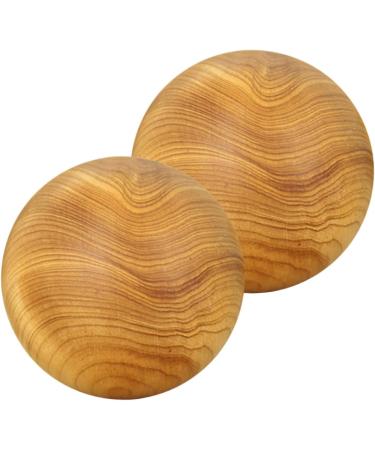 Healvian 6 Stk Massage Globe Rolling Hand Balls - Wooden Meditation & Fitness Balls for Hand Practice & Relaxation - Buy Online on GoSupps.com
