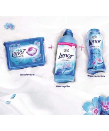 Lenor Detergent Pods All-in-1 - April Fresh Scent | 18 Wash Loads - Spring Flower Aroma | International Shipping - Buy Online on GoSupps.com