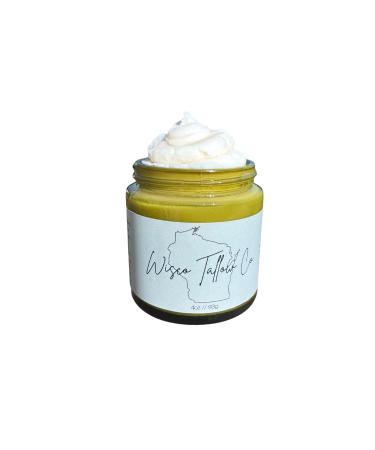 Wisco Tallow Co. Magnesium Whipped Tallow Balm Lavender Vanilla Natural Sleep Aid Skin-Healing Formula with Organic Jojoba 4 oz